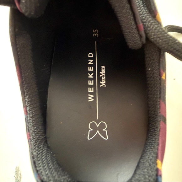 Max Mara Weekend Women's Checkered Sneakers - Picture 9 of 14